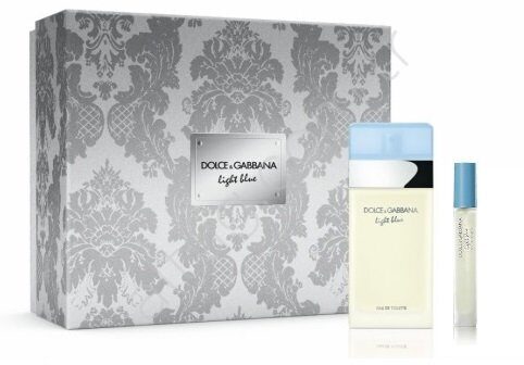 Набор DOLCE&GABBANA light blue Eau De Toilette 25мл + 10мл MINI Женский